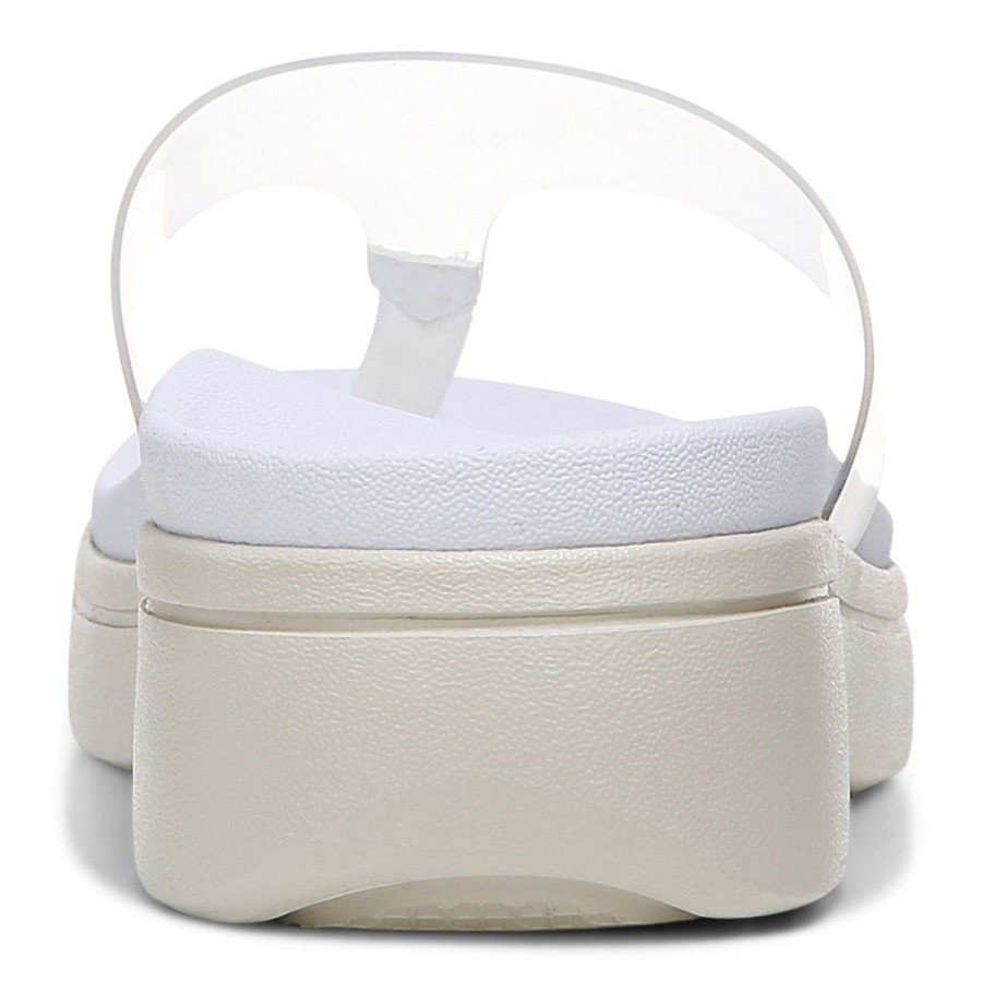 Sandália Plataforma Luminosa Vionic Branca