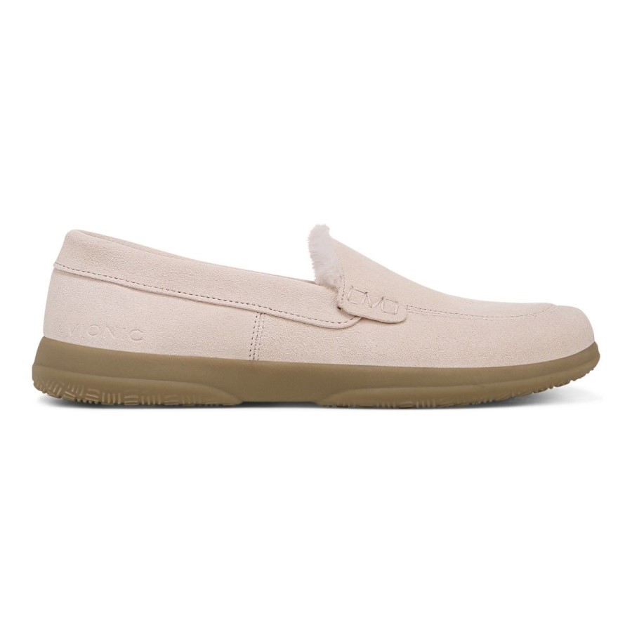 Lynez Chinelo Vionic Cloud Camurça Rosa