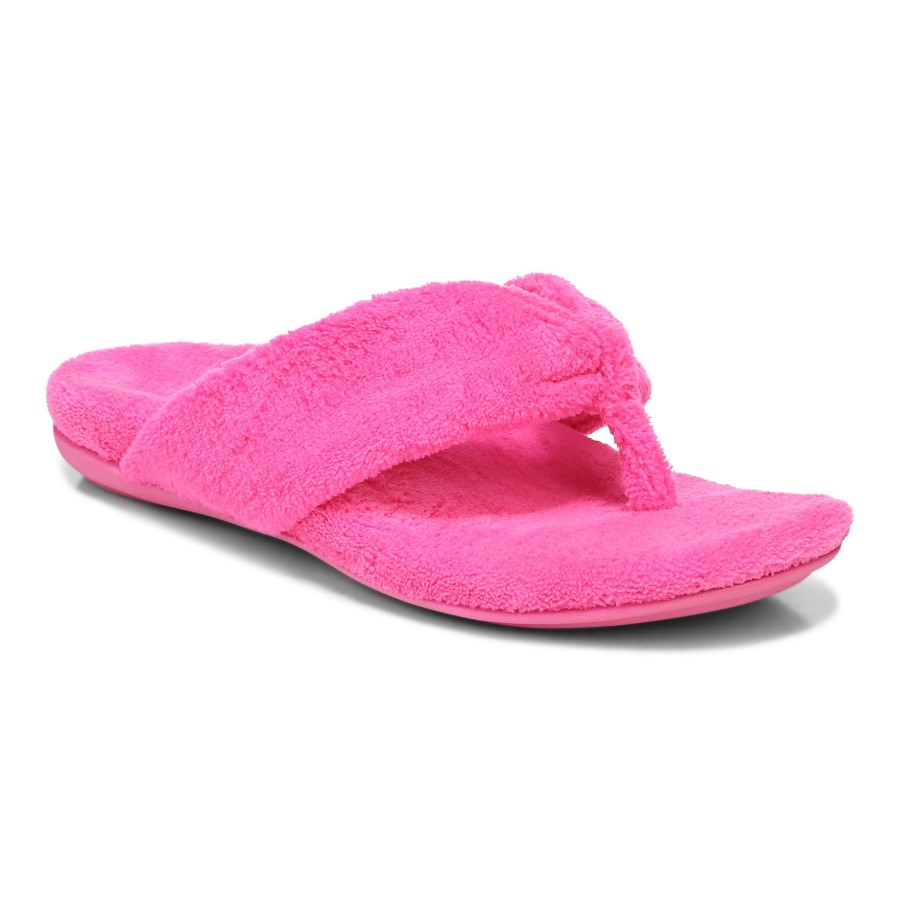 Chinelo Vionic Lydia Brilho Rosa