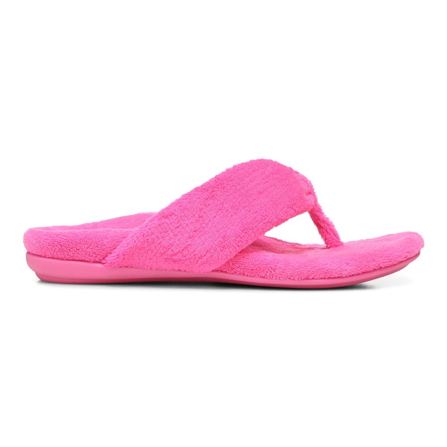Chinelo Vionic Lydia Brilho Rosa