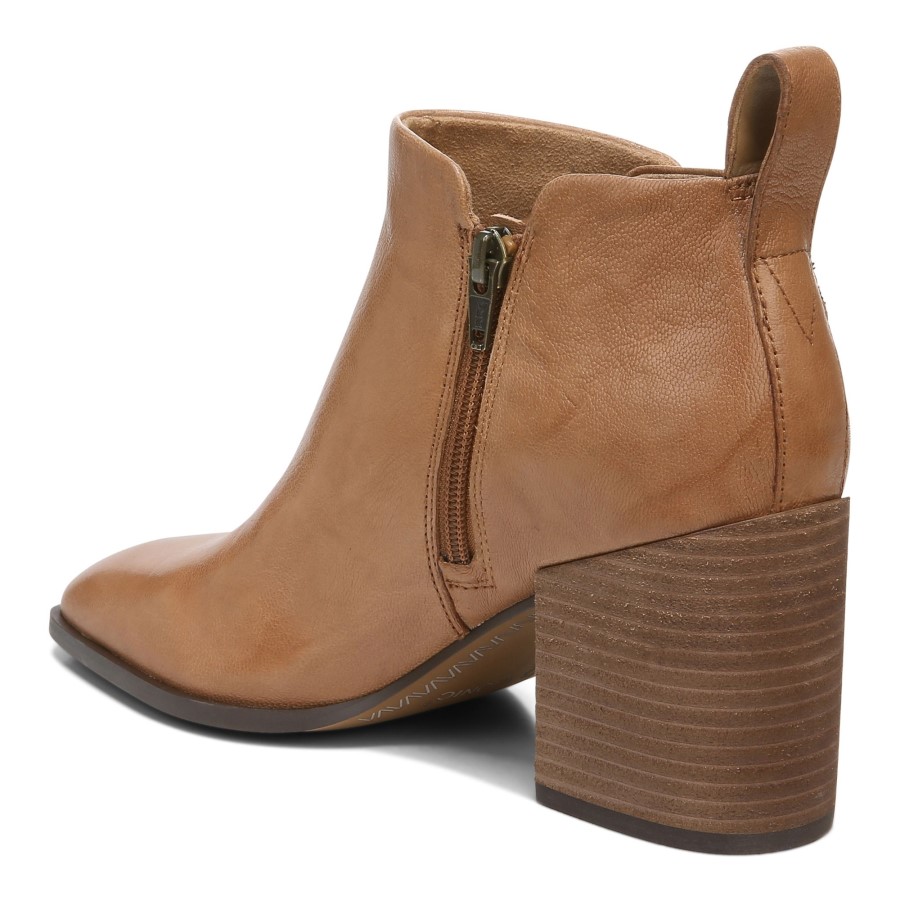 Bota De Cano Baixo Vionic Lyssa Toffee
