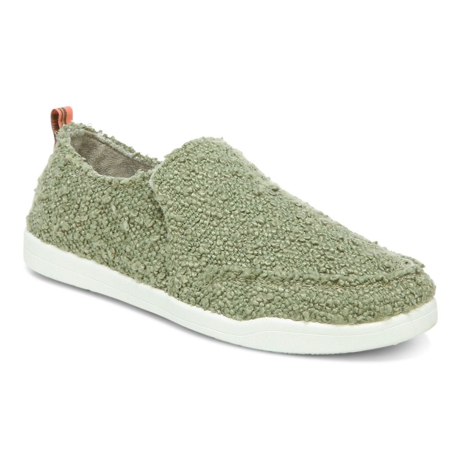 Tênis Verde Militar Boucle Vionic Beach Malibu: Boucle