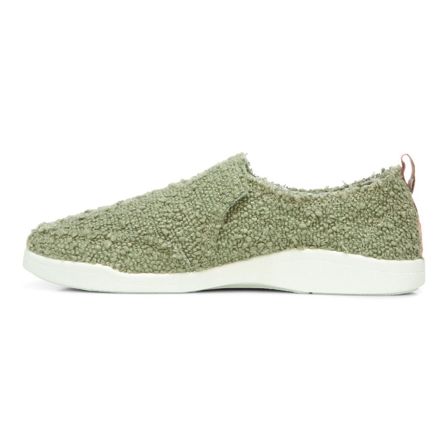 Tênis Verde Militar Boucle Vionic Beach Malibu: Boucle