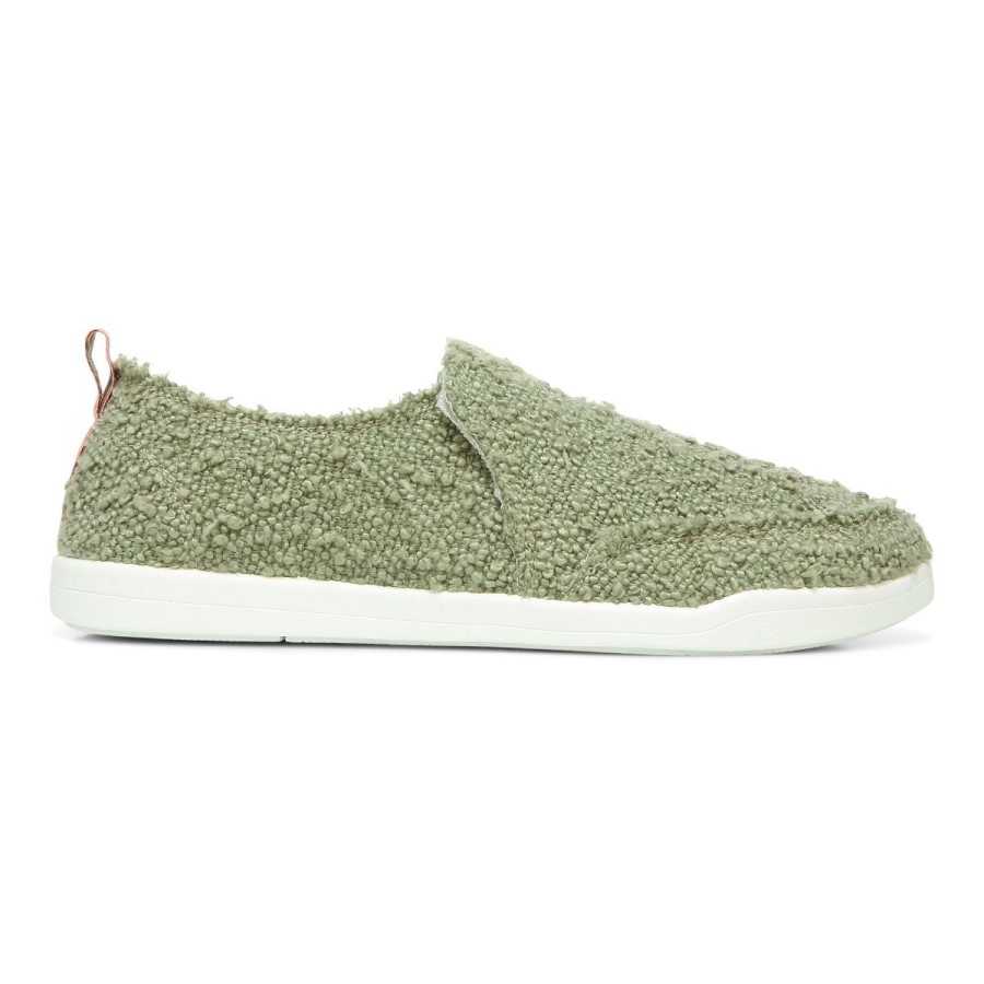 Tênis Verde Militar Boucle Vionic Beach Malibu: Boucle