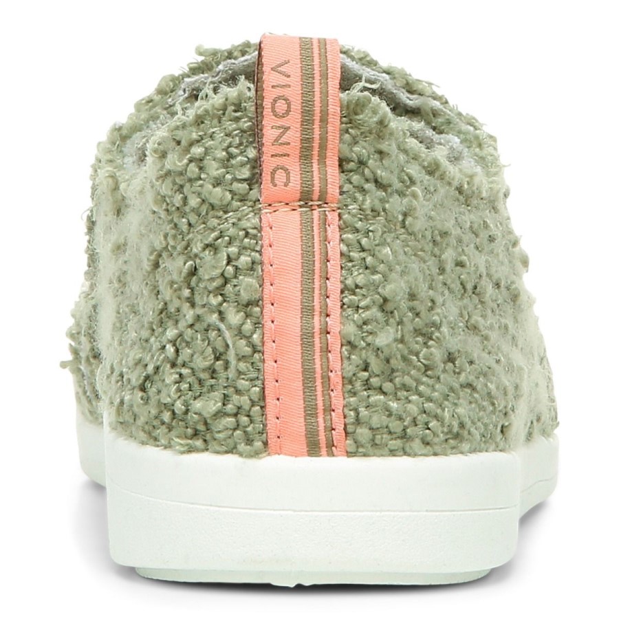 Tênis Verde Militar Boucle Vionic Beach Malibu: Boucle
