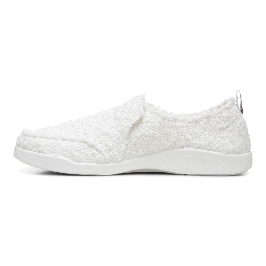 Tênis De Praia Malibu Sem Cadarço: Boucle Vionic White Boucle