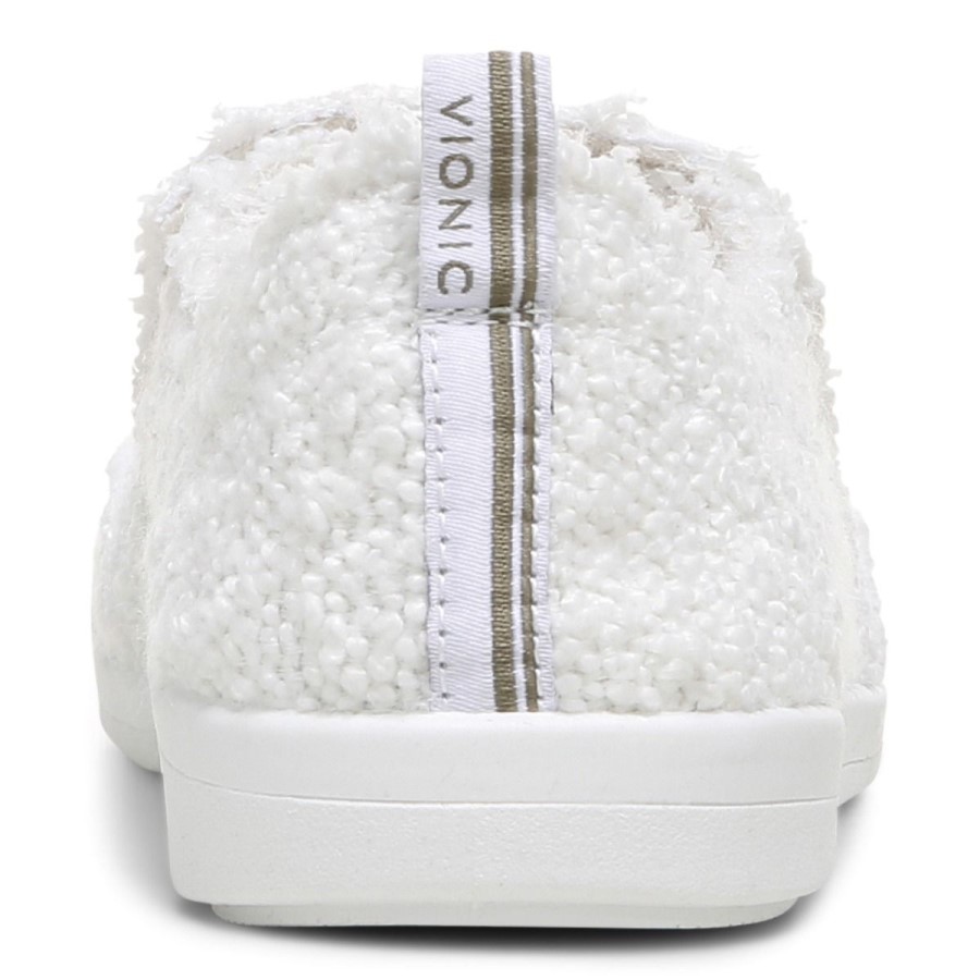 Tênis De Praia Malibu Sem Cadarço: Boucle Vionic White Boucle