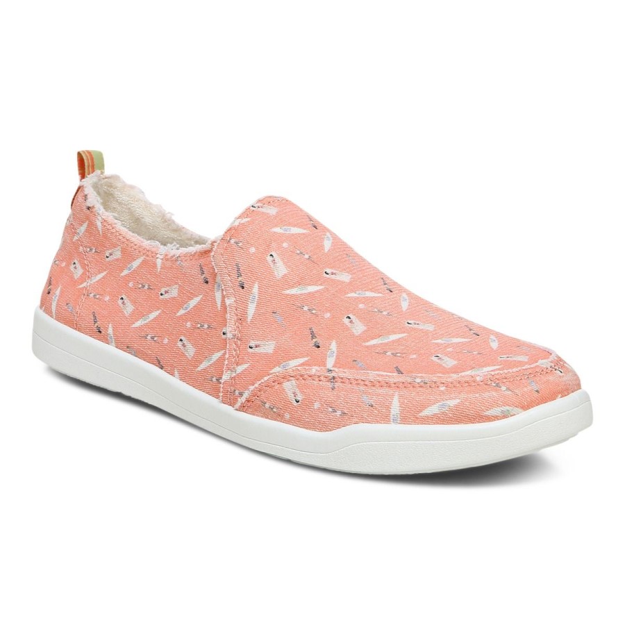 Beach Malibu Slip On Sneaker: Divirta-se Ao Sol Vionic Papaya