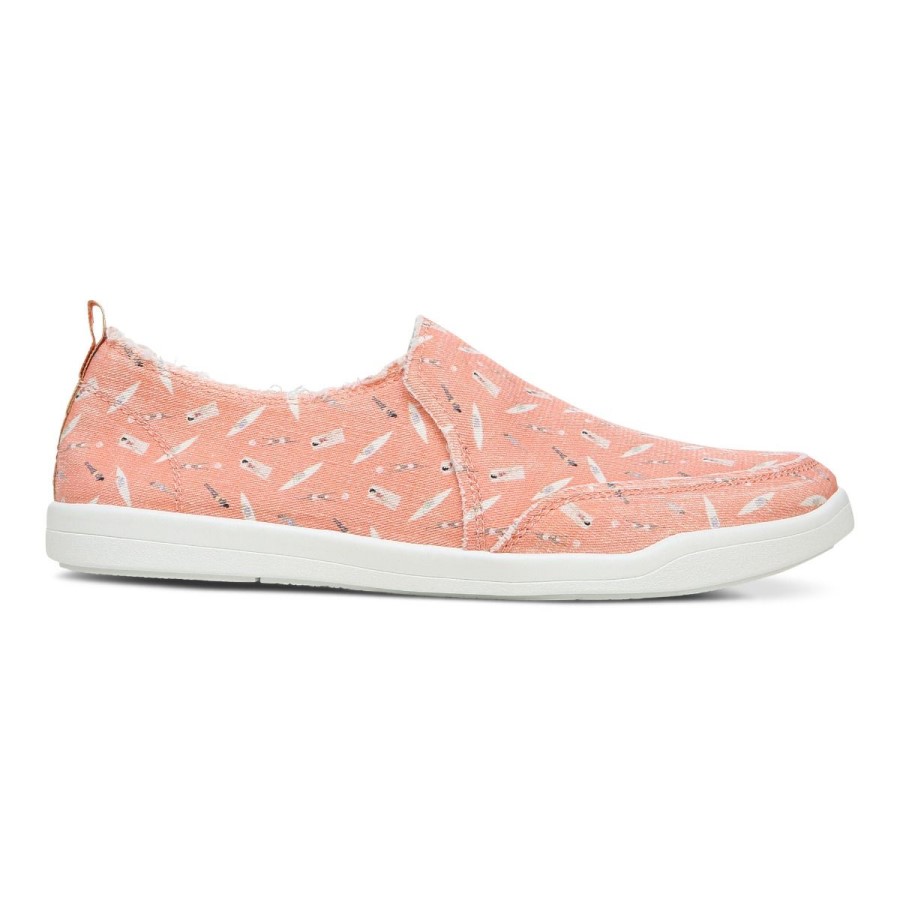 Beach Malibu Slip On Sneaker: Divirta-se Ao Sol Vionic Papaya
