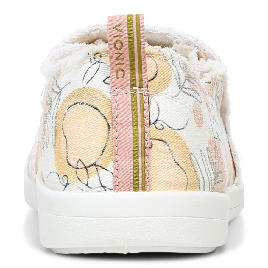 Beach Malibu Tênis Sem Cadarço: Orange Grove Vionic Grove White