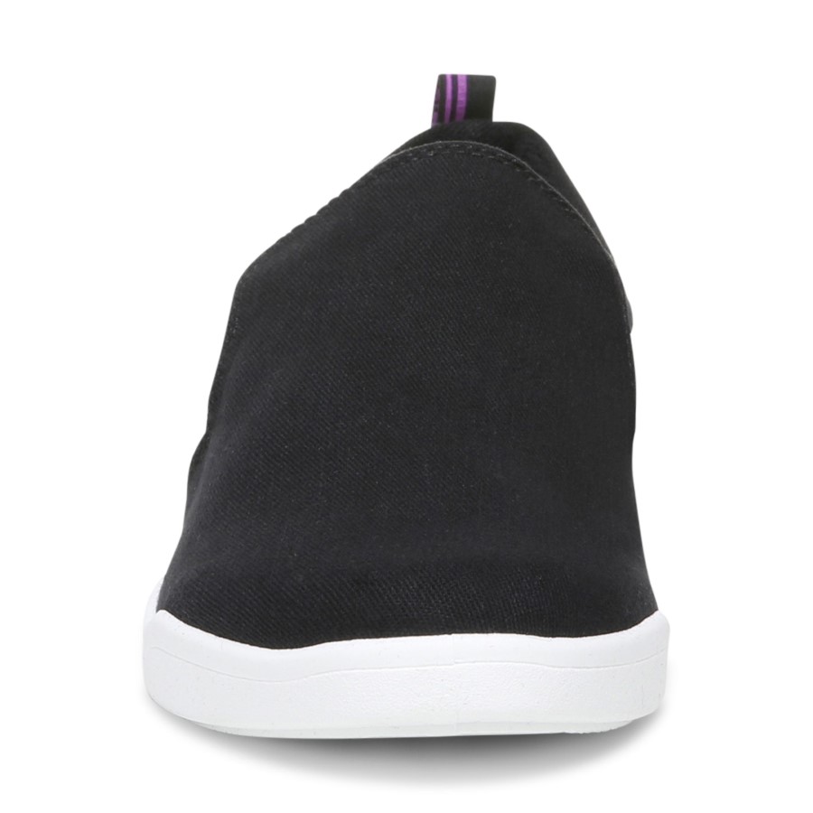 Marshall Slip On Vionic Black Canvas