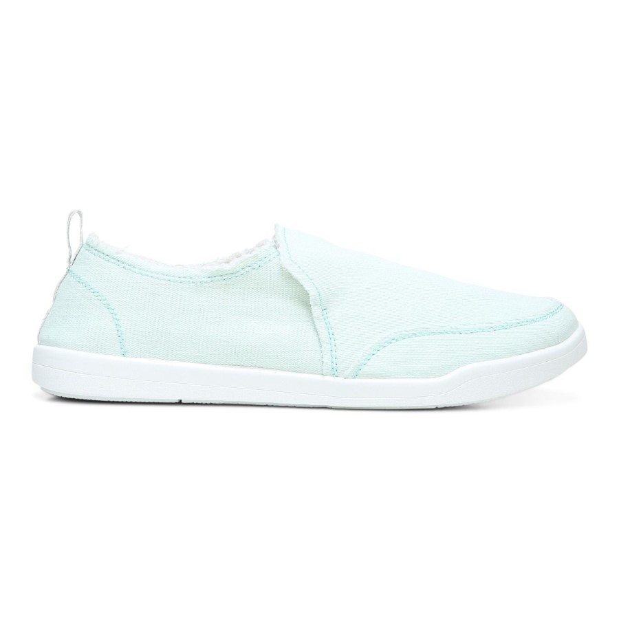 Vionic Seafoam Canvas Beach Malibu Sneaker: Canvas