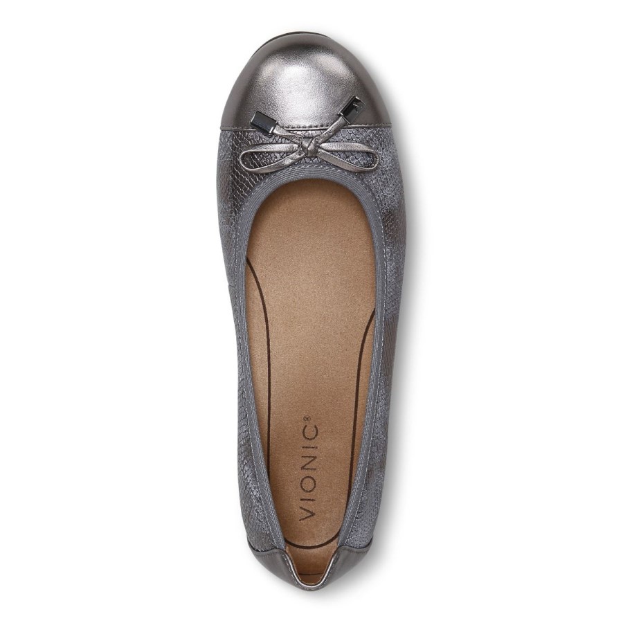 Minna Ballet Flat Vionic Pewter
