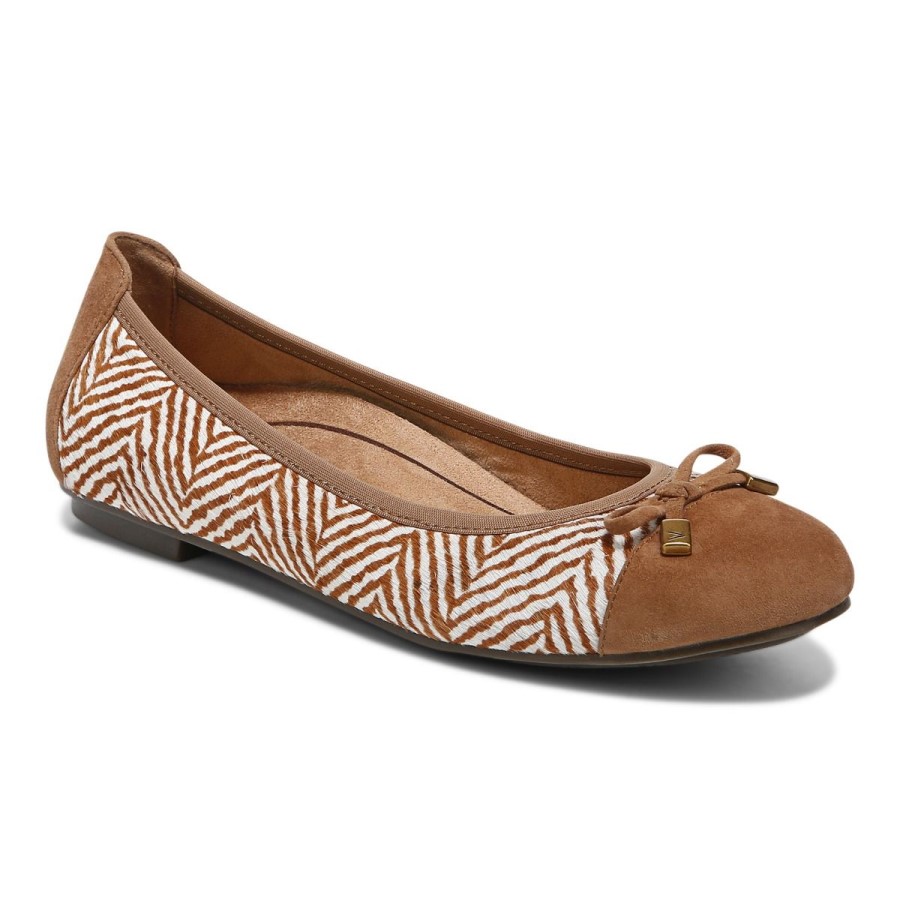 Creme De Caramelo Minna Ballet Flat Vionic