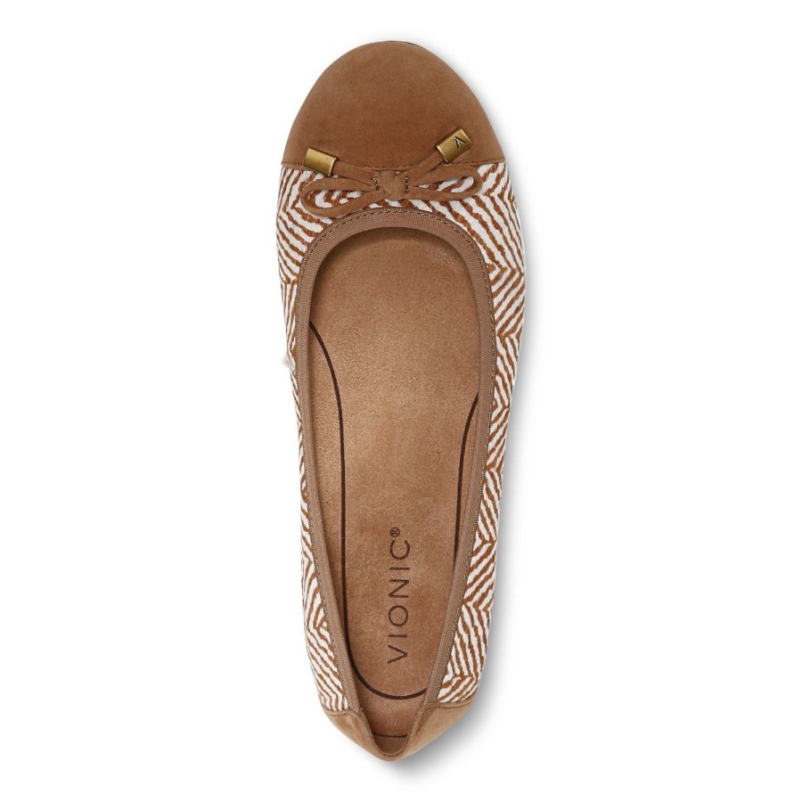 Creme De Caramelo Minna Ballet Flat Vionic