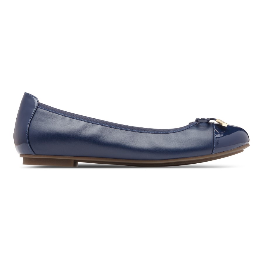 Vionic Minna Ballet Flat Navy
