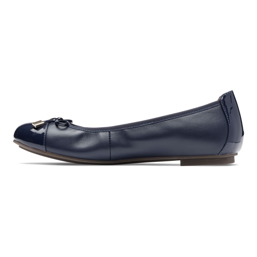 Vionic Minna Ballet Flat Navy
