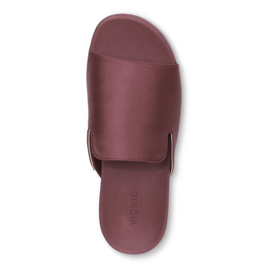 Sandália Plataforma Monica Vionic Shiraz Cetim