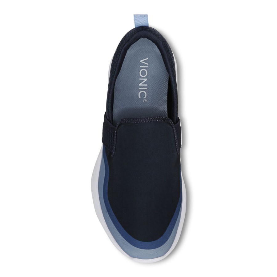 Vionic Nalia Tênis Slip On Navy