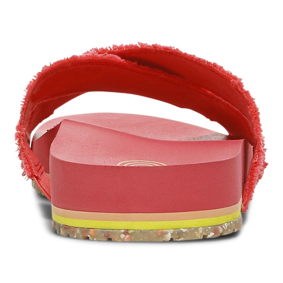 Praia Sandália Panamá Vionic Poppy