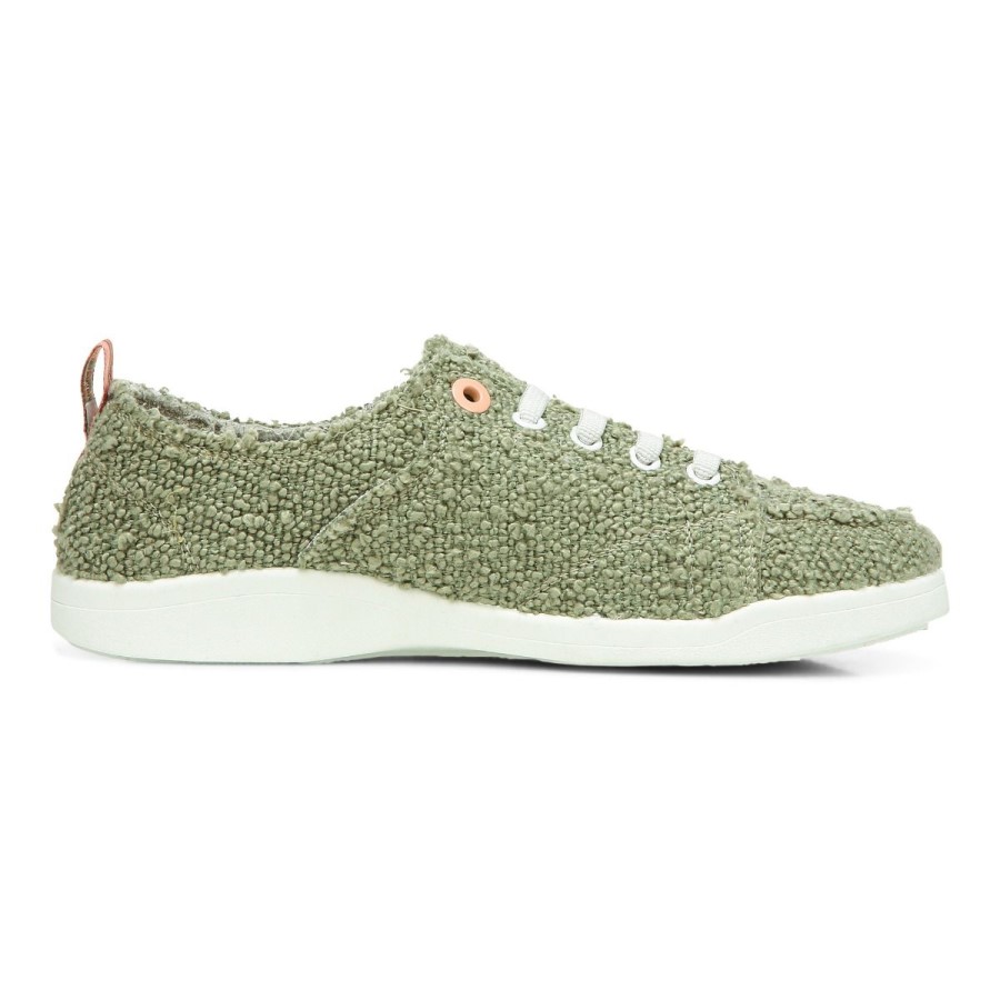 Sapatilha Casual De Praia Pismo: Boucle Vionic Boucle Verde Militar