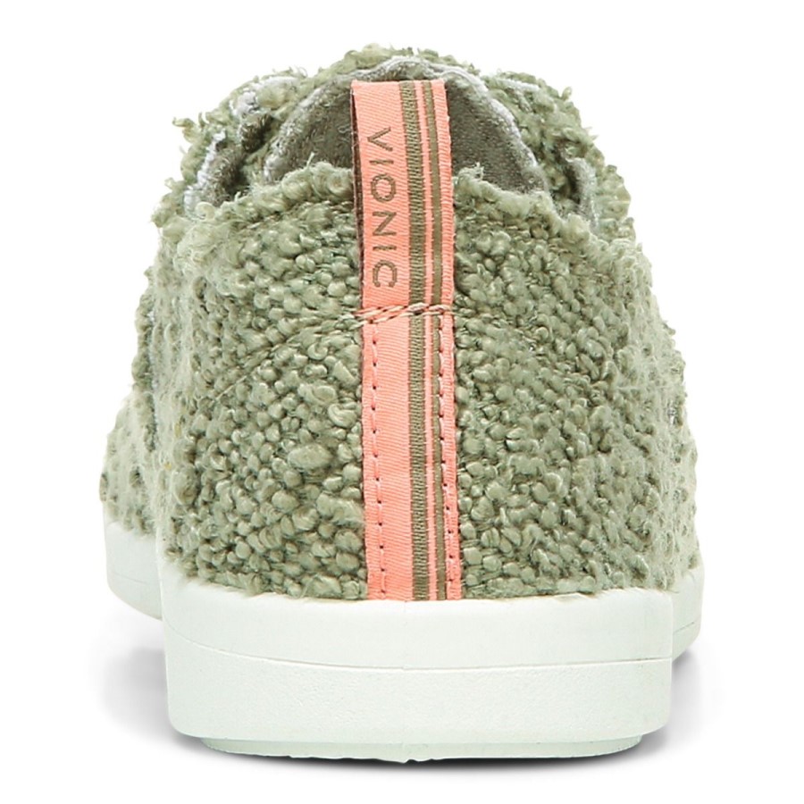 Sapatilha Casual De Praia Pismo: Boucle Vionic Boucle Verde Militar