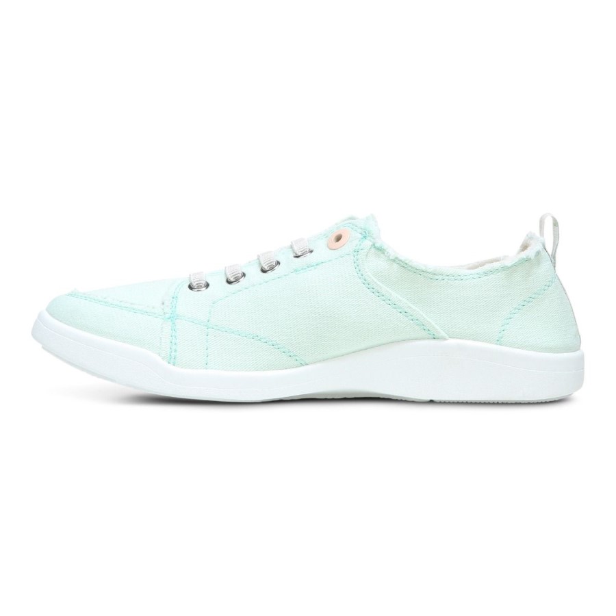 Tênis Casual Seafoam Canvas Vionic Beach Pismo: Canvas