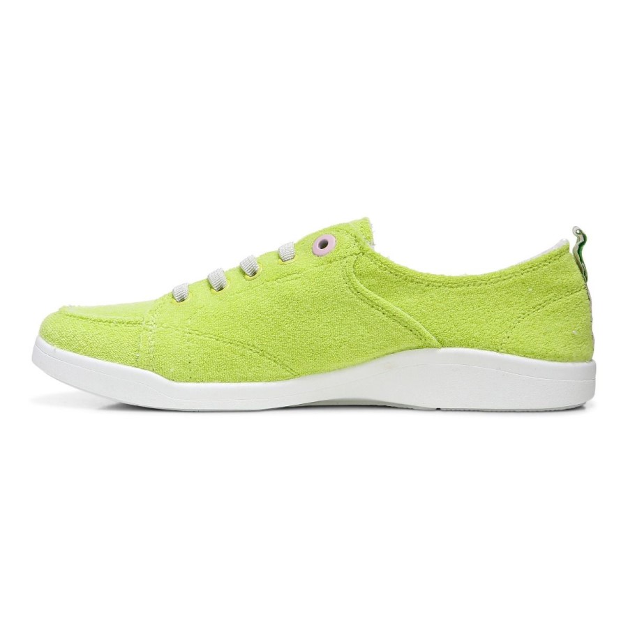 Tênis Casual Vionic Lime Terry Beach Pismo: Terry