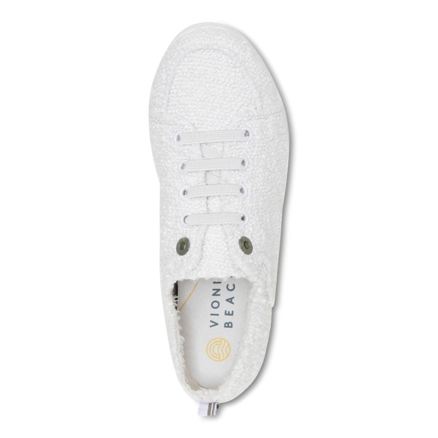 Tênis Casual Vionic White Boucle Beach Pismo: Boucle