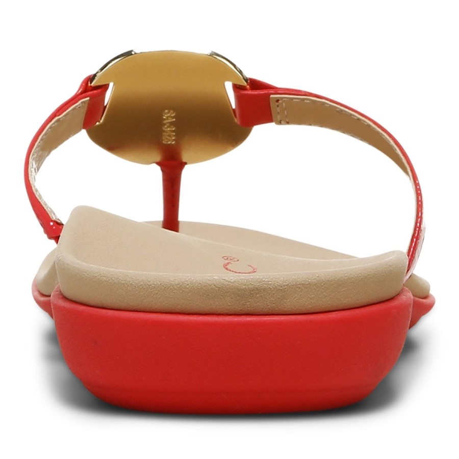 Sandália Poste De Dedo Do Pé Raysa Poppy Vionic