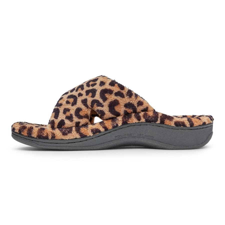Relax Chinelos Vionic Natural Leopardo