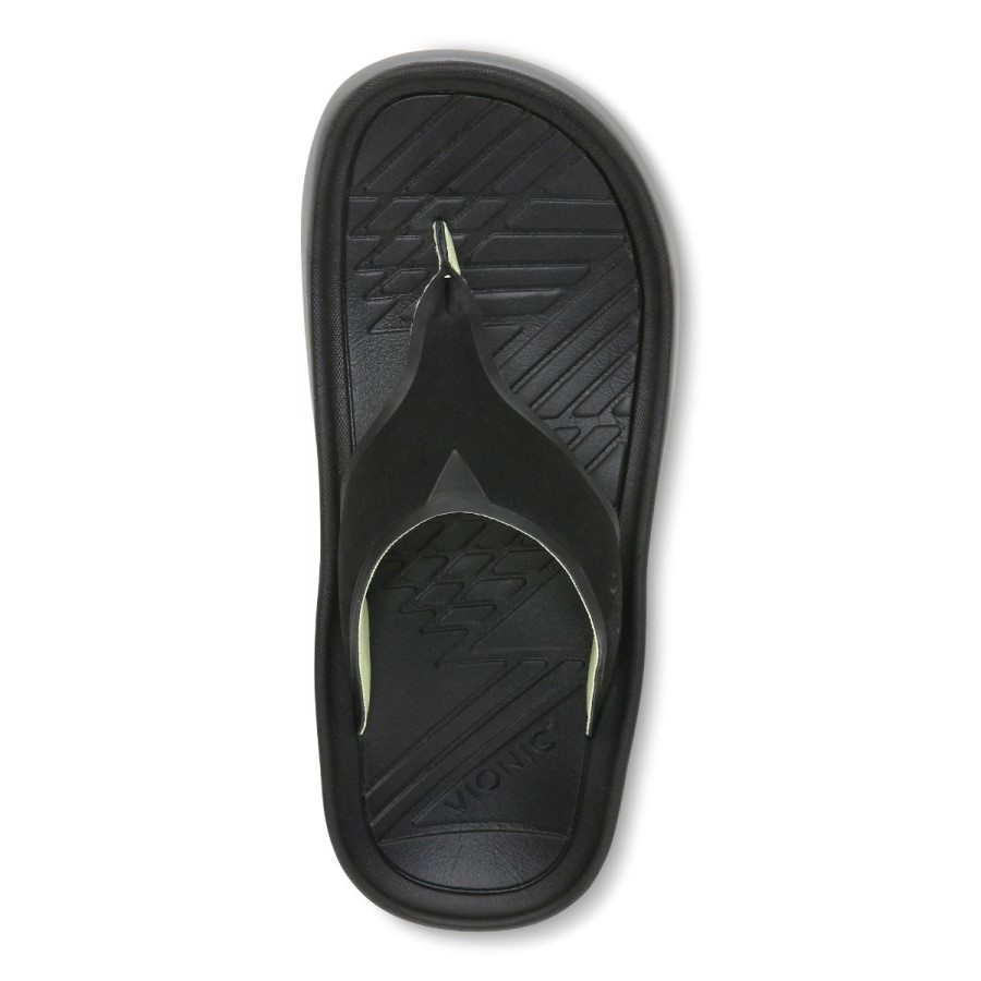 Restore Recovery Sandal Black Carbon Vionic