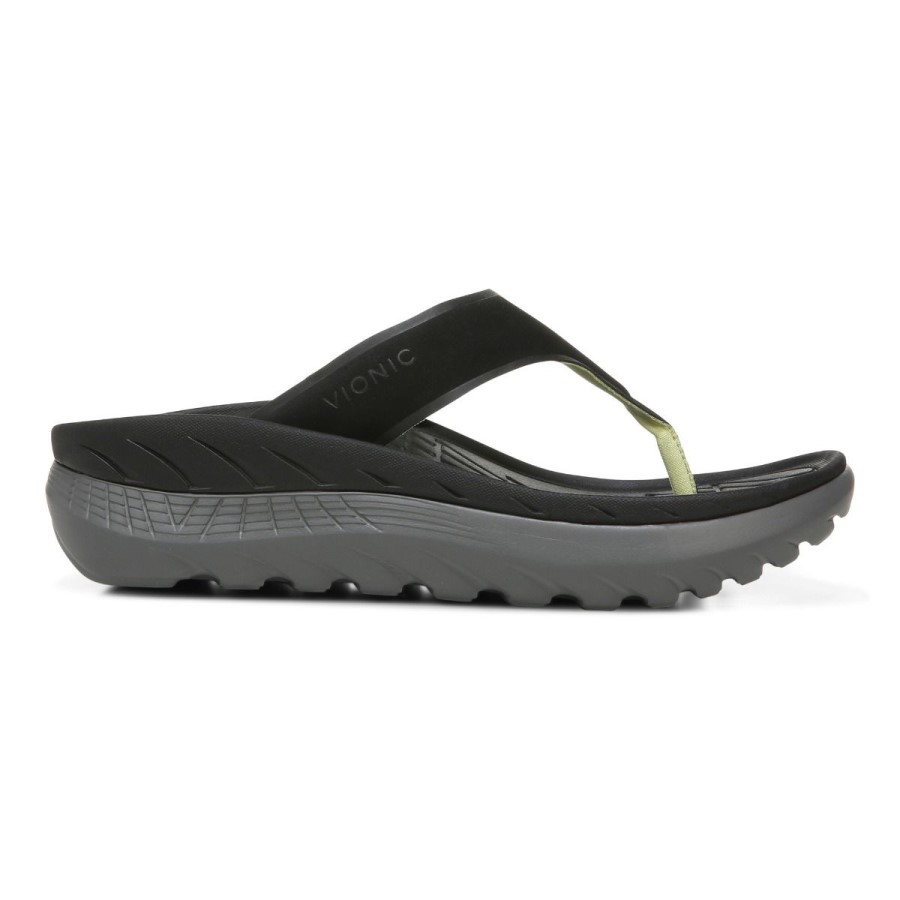 Restore Recovery Sandal Black Carbon Vionic