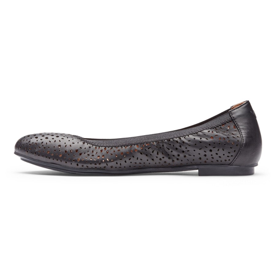 Black Vionic Robyn Flat