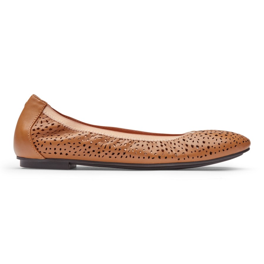 Robyn Flat Toffee Vionic