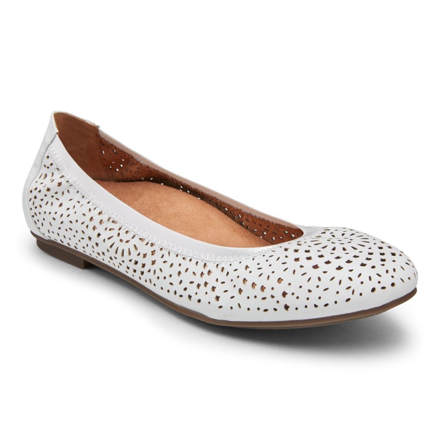 Branco Robyn Flat Vionic