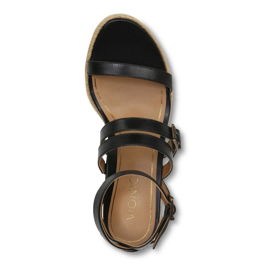 Black Sabina Wedge Vionic