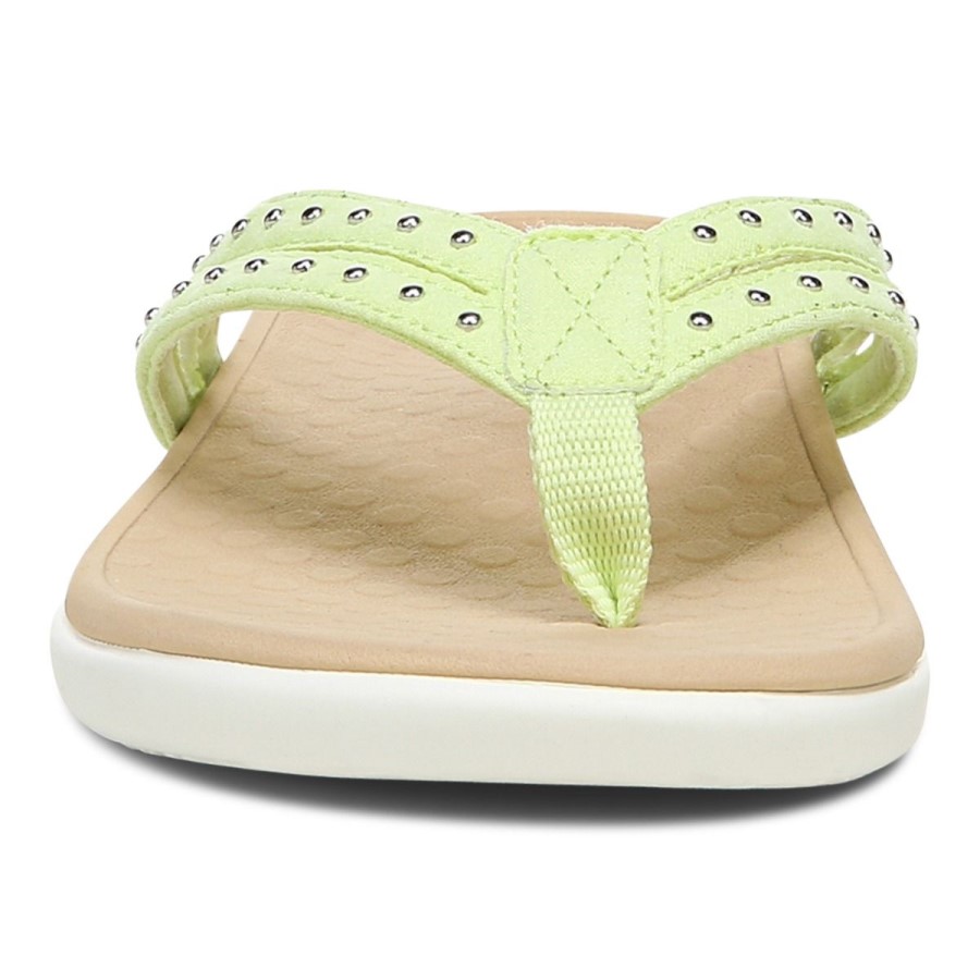 Sandália Tasha Toe Post Vionic Pale Lime
