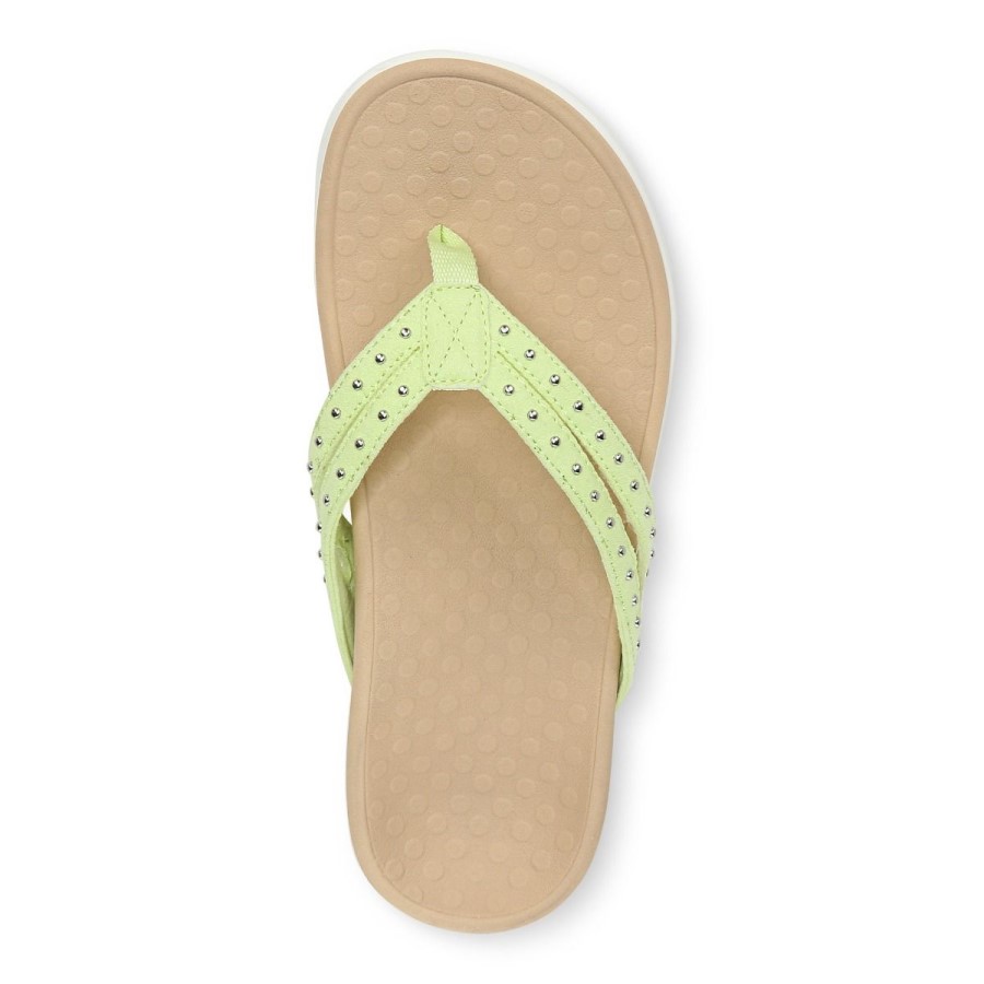 Sandália Tasha Toe Post Vionic Pale Lime