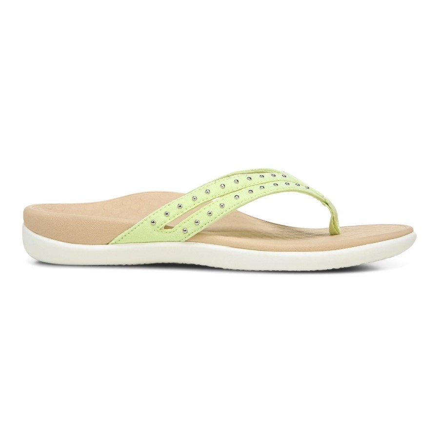 Sandália Tasha Toe Post Vionic Pale Lime