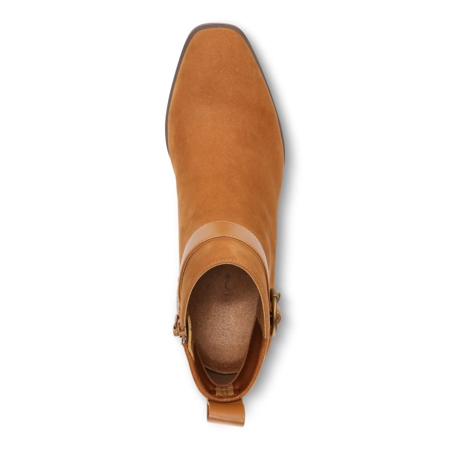 Bota De Cano Curto Vionic Tenley Toffee