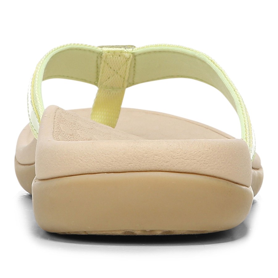 Sandália Post Toe Toe Vionic Tide Ii Pale Lime