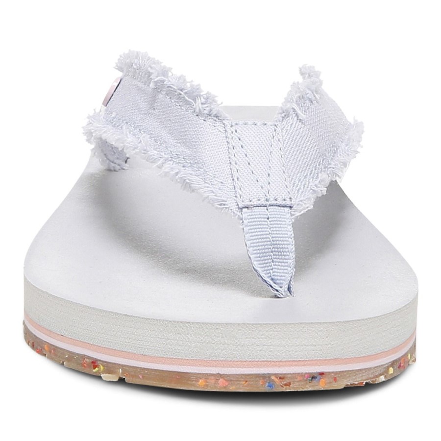 Praia Descontrair Dedo Do Pé Sandália Blue Haze Vionic