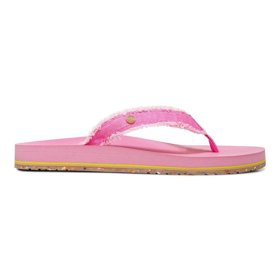 Vionic Beach Unwind Toe Pós Sandália Chiclete