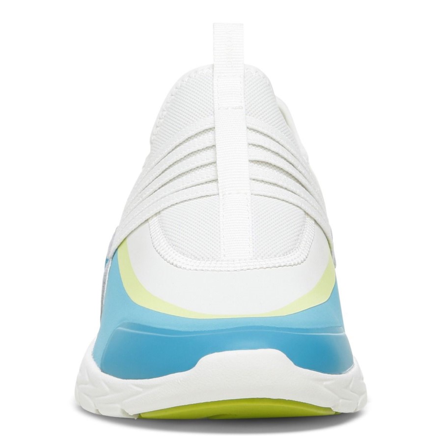 Vionic Marshmallow Lake Blue Vayda Tênis Sem Cadarço