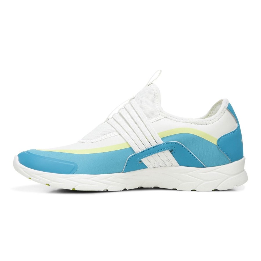 Vionic Marshmallow Lake Blue Vayda Tênis Sem Cadarço