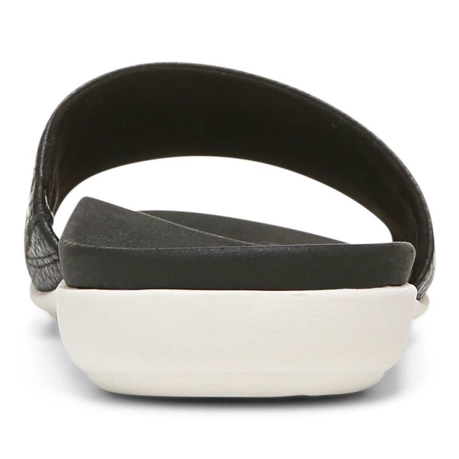 Sandália Val Slide Preta Vionic