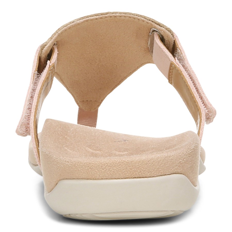 Sandália Vionic Wanda T-strap Blush Pálido