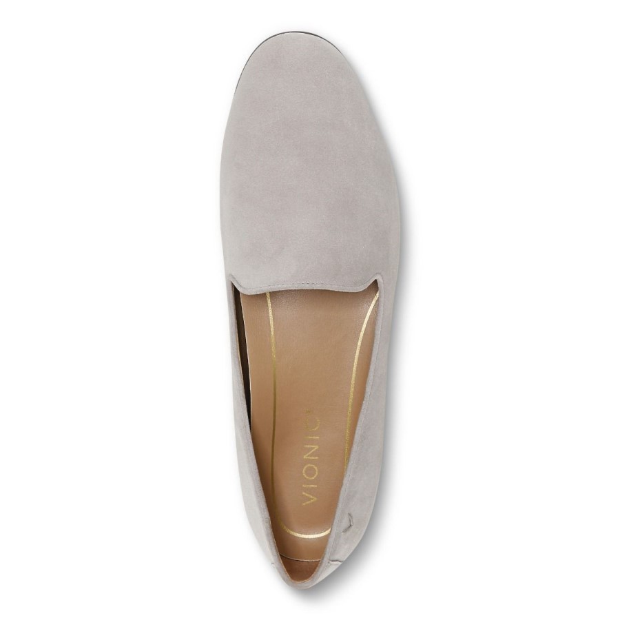 Camurça Taupe Escura Vionic Willa Slip On Flat