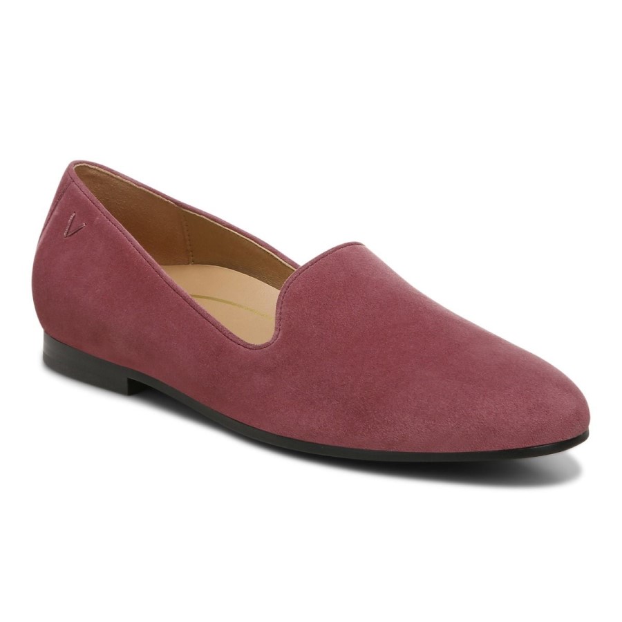 Shiraz Camurça Vionic Willa Slip On Flat
